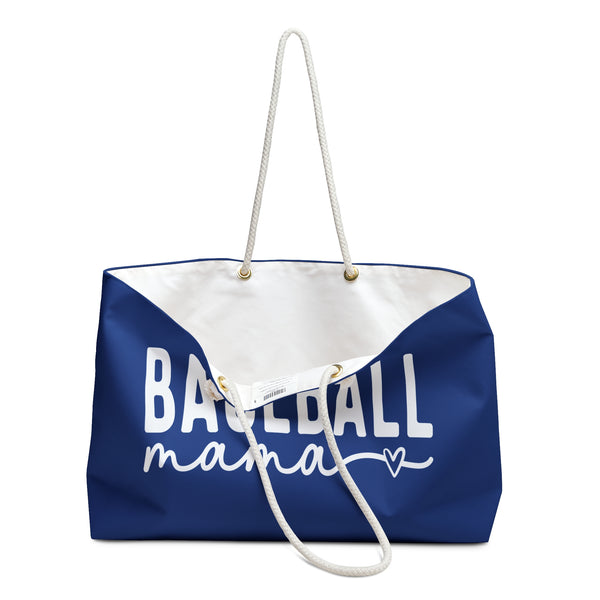 Baseball Mama Weekender Bag - Perfect for Sports Events, Travel, & Mom's Outings, Tote Bag for Baseball Lovers, Gift for Mothers