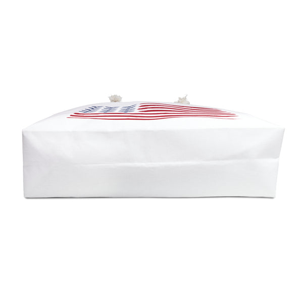 Patriotic Weekender Bag, Stylish Tote for Travel, Beach, Gym, USA Flag Design, Perfect for Memorial Day, Independence Day