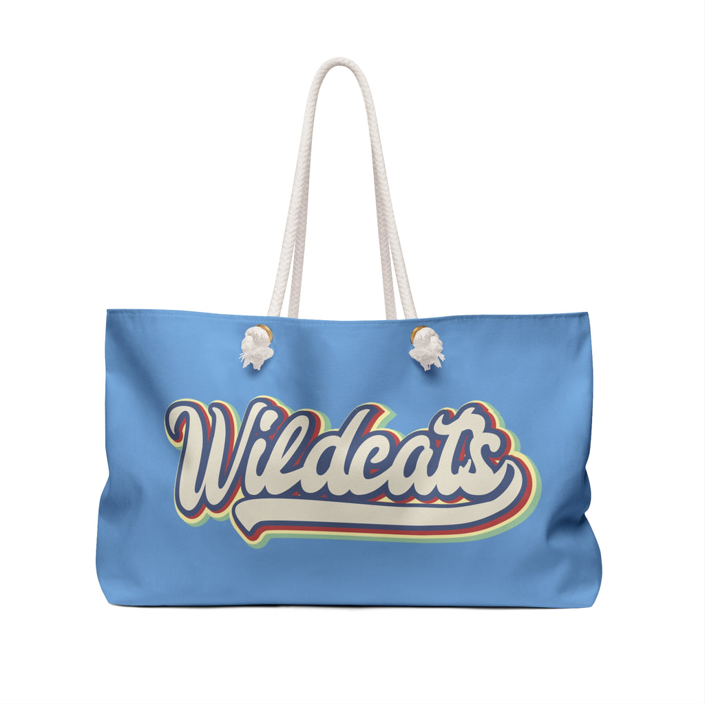 Stylish Wildcats Weekender Bag, Travel Tote, Gym Bag, Summer Escape Bag, Perfect for Coaches and Fans