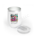 Salty Bitch Social Club Wine Tumbler – Funny Skeleton Margarita Cup | Sassy Beach Gift, Girls Trip, Summer Bachelorette Party Cup