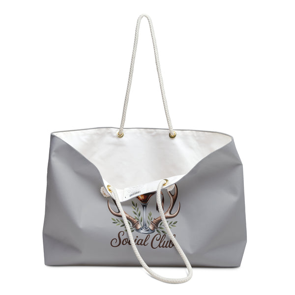 Hunting Social Club Tote Bag | Oversized Weekender Bag | Girls Trip & Bachelorette Gift