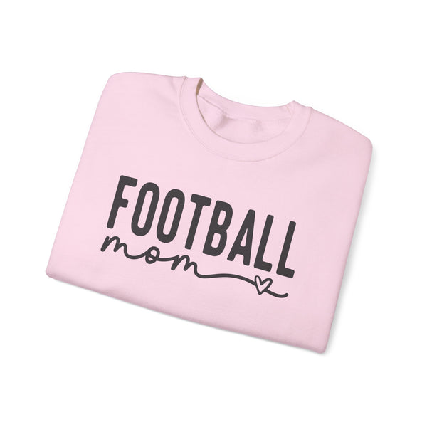 Football Mom Gildan 18000 Unisex Crewneck Sweatshirt, Comfortable Apparel for Football Moms, Game Day Wear, Sports Moms Gift, Cozy Casual Outfit