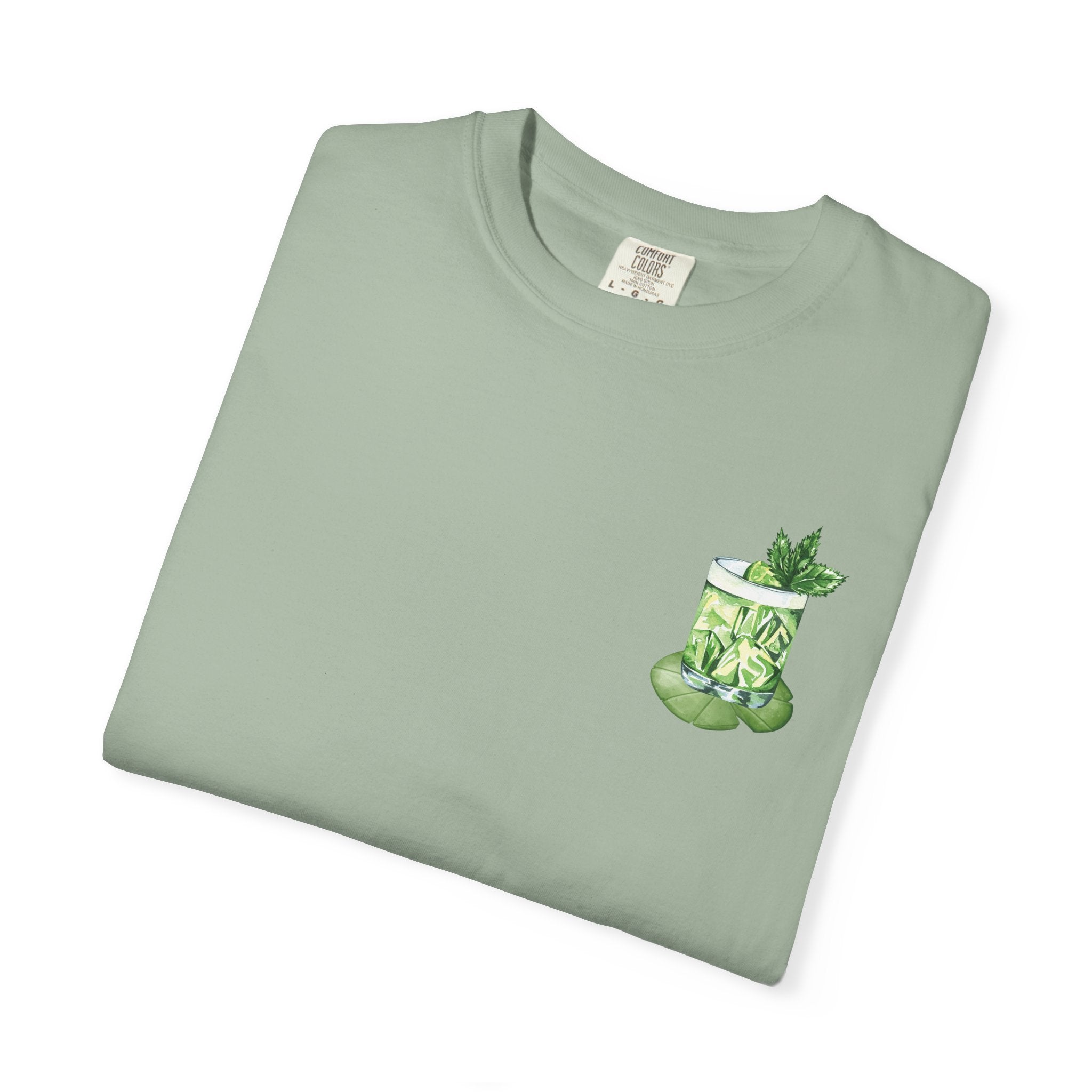 Muddled & Unbothered Comfort Colors® Frog Cocktail T-Shirt