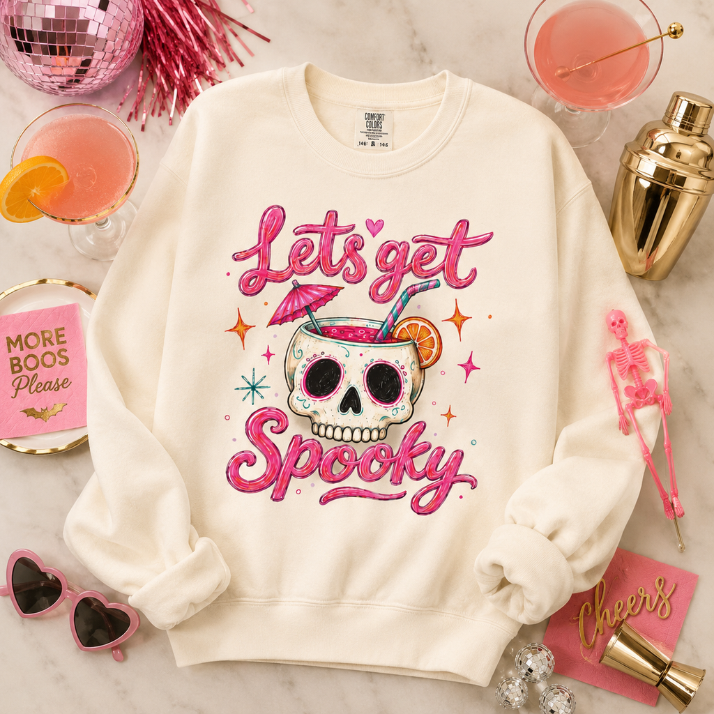 Let’s Get Spooky Comfort Colors® Sweatshirt