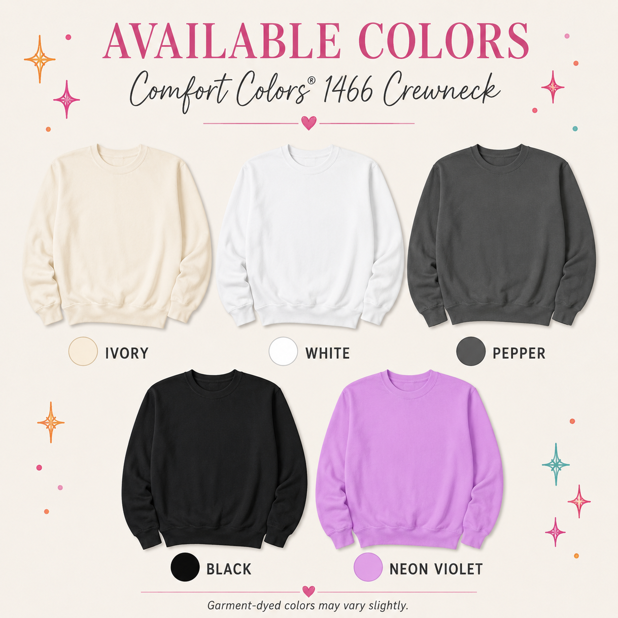 Let’s Get Spooky Comfort Colors® Sweatshirt