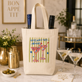 Cheers With a Twist Double Wine Tote 🍸🫒