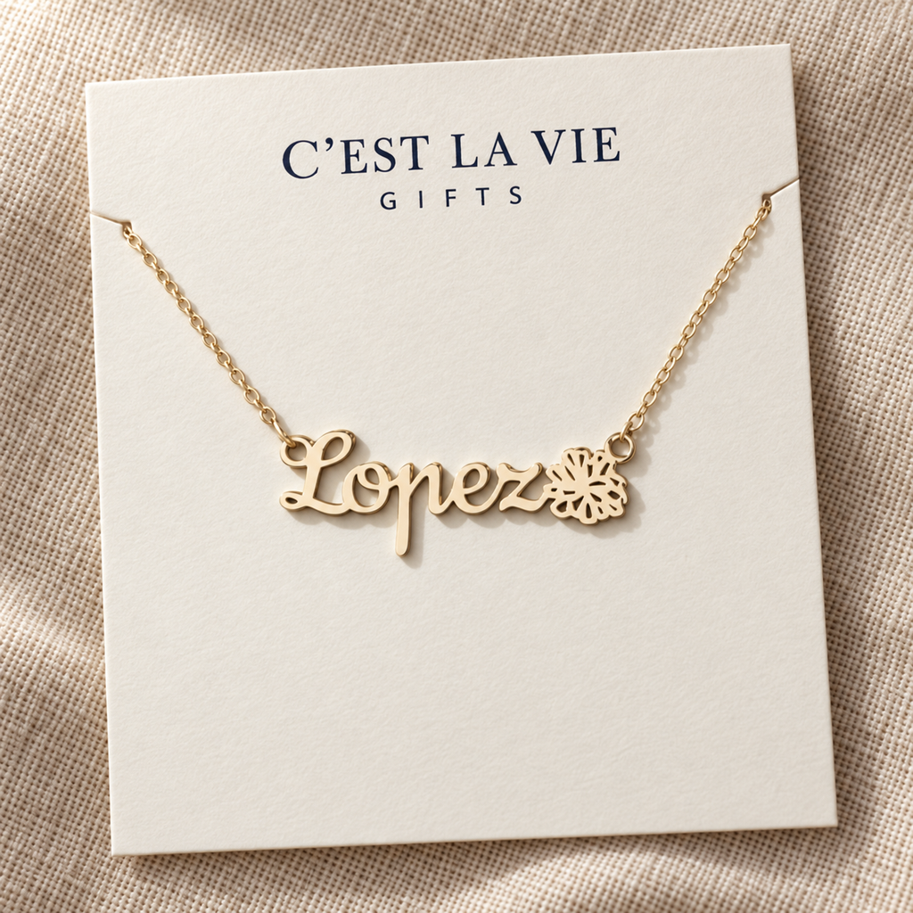 Personalized Cheer Mom Necklace