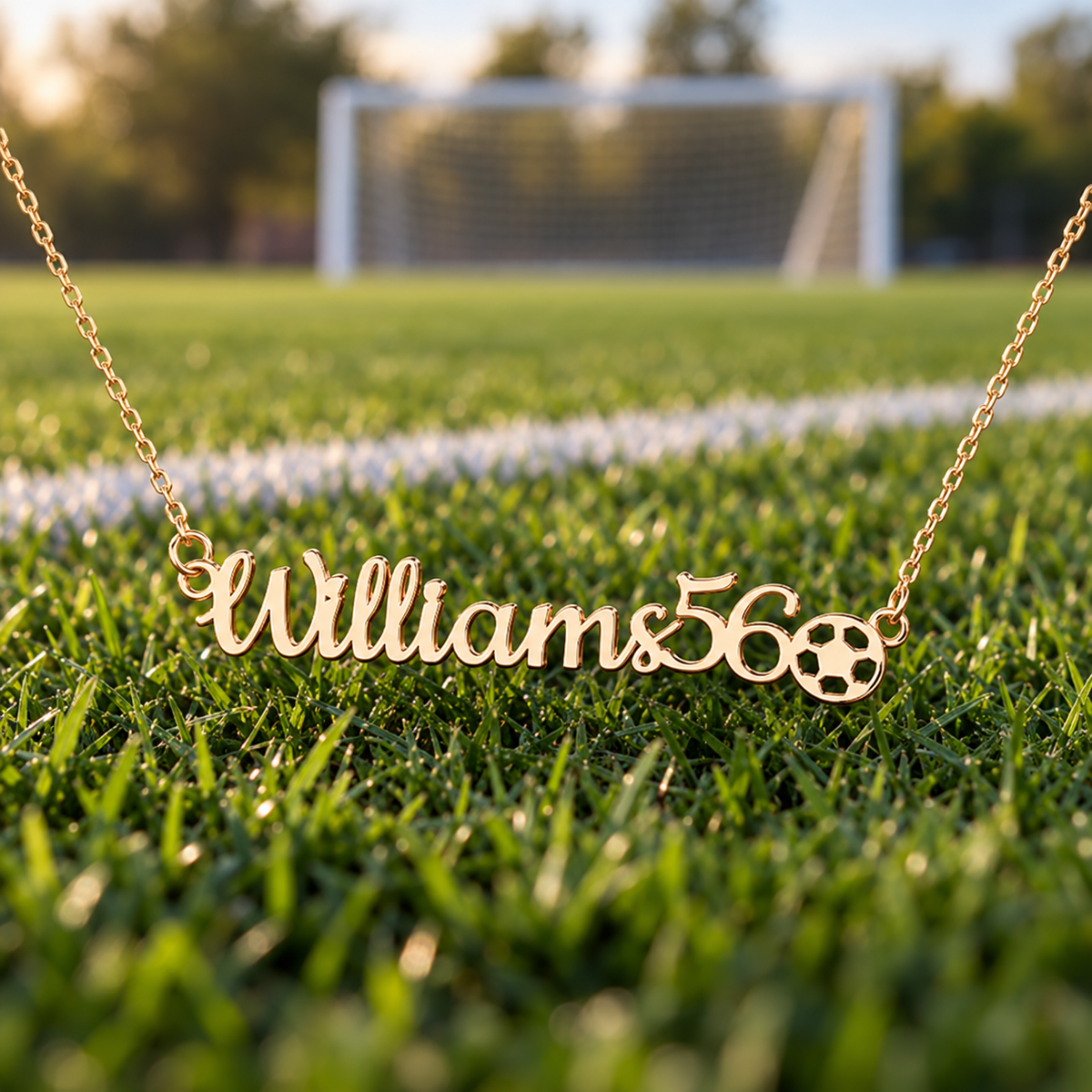 Personalized Soccer Mom Necklace