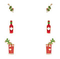 Bloody Mary Stud Earrings - Set of 3 - Cocktail Earrings - Olives