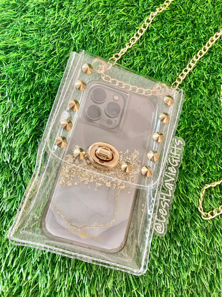 Clear Cell Phone Crossbody
