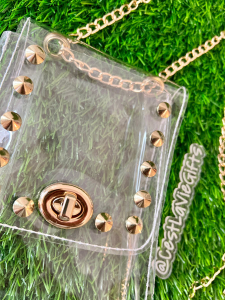Clear Cell Phone Crossbody