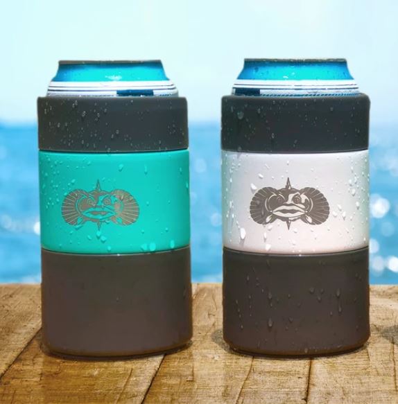 Toadfish Non-Tipping Can Cooler - Drink Coozie - 2 Colors!
