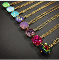 Catherine Popesco Necklaces - Large Stone Classic - La Vie Parisienne Jewelry