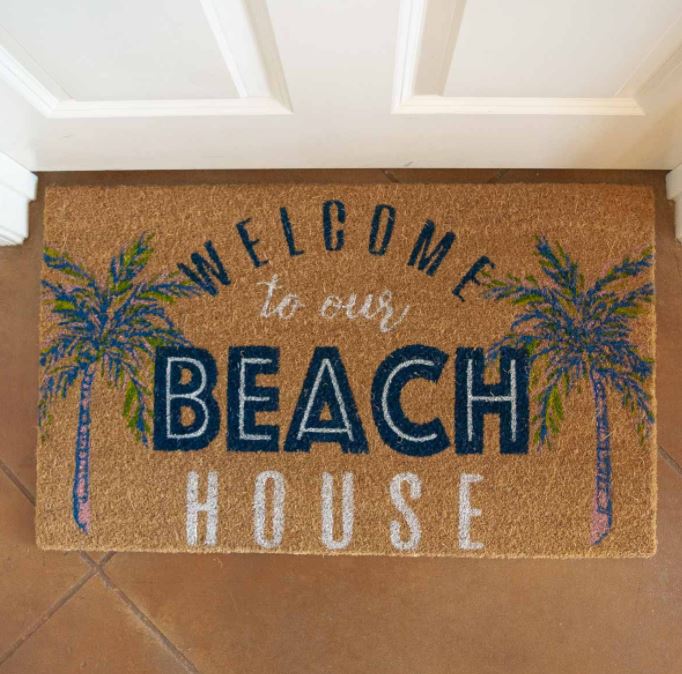 Welcome to our Beach House Doormat