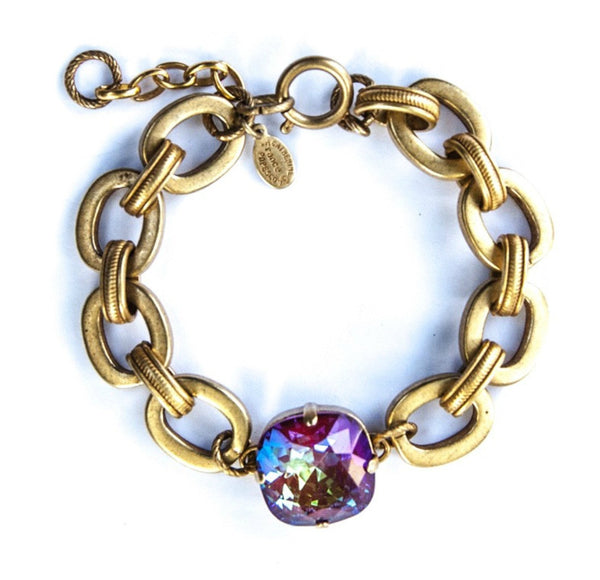 Catherine Popesco Blue Ruby or Mermaid Bracelet in Gold ~ La Vie Parisienne Jewelry