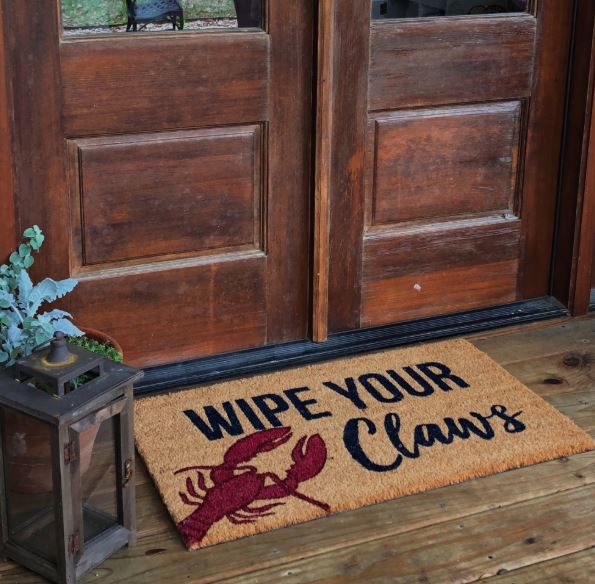 Crawfish - Wipe your Claws - Doormat