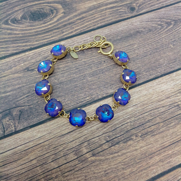 Catherine Popesco Large Stone - Swarovski Crystal Bracelet 12 mm