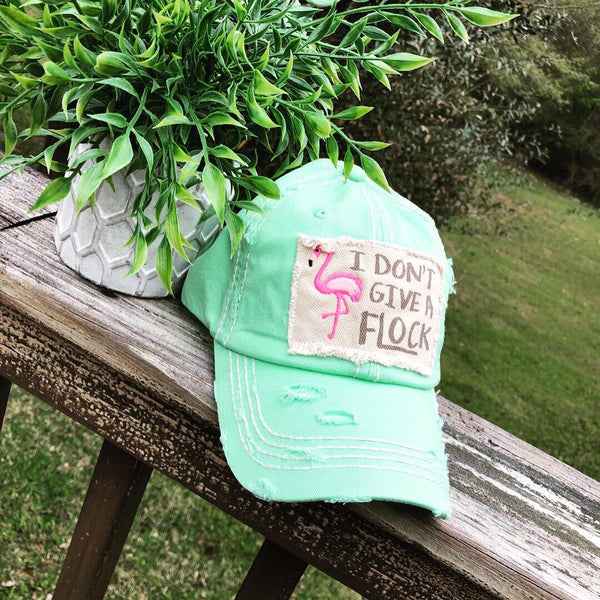 I Don’t Give a Flock Baseball Cap or Hat - 3 Colors