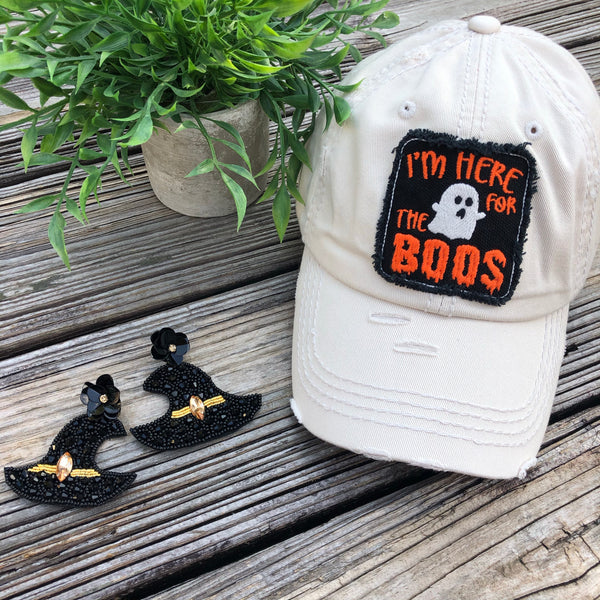 I’m Here for the BOOS Baseball Hat