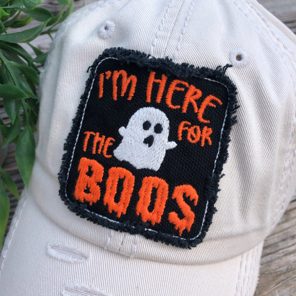 I’m Here for the BOOS Baseball Hat