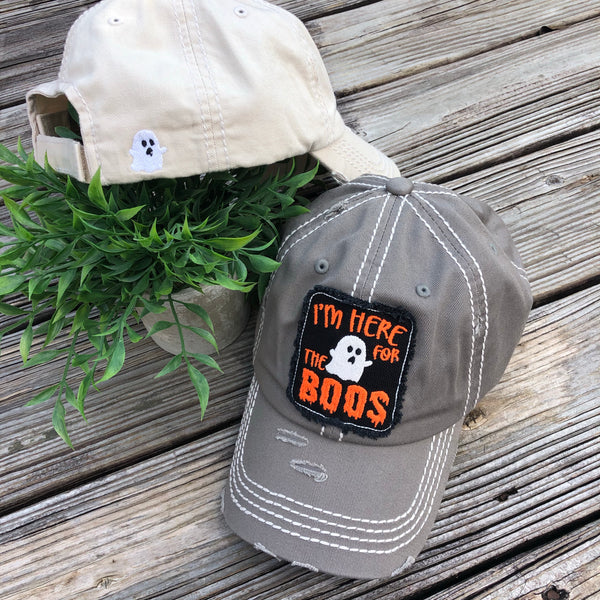 I’m Here for the BOOS Baseball Hat