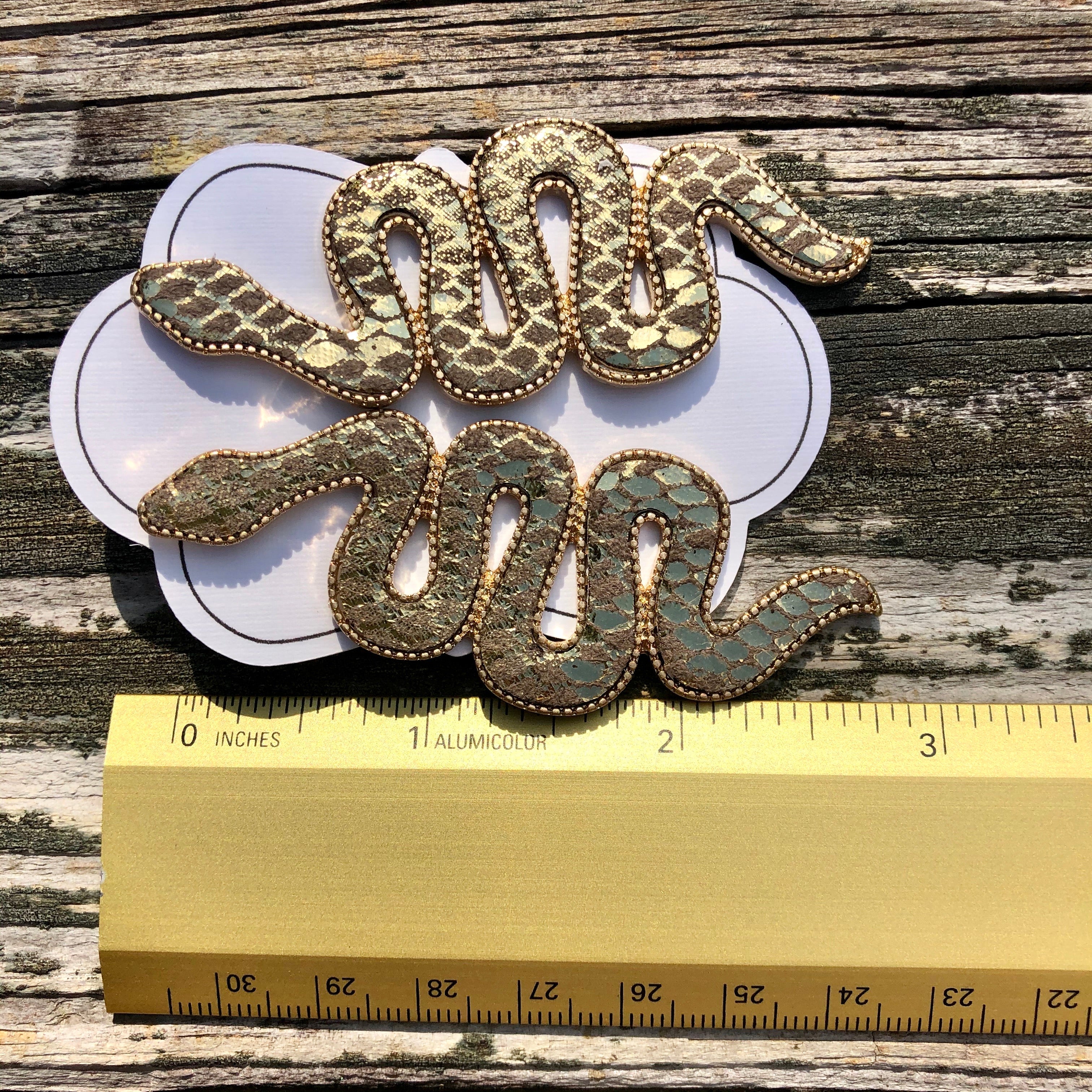 Snake Earrings - 2 styles!