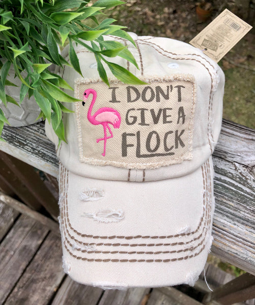 I Don’t Give a Flock Baseball Cap or Hat - 3 Colors