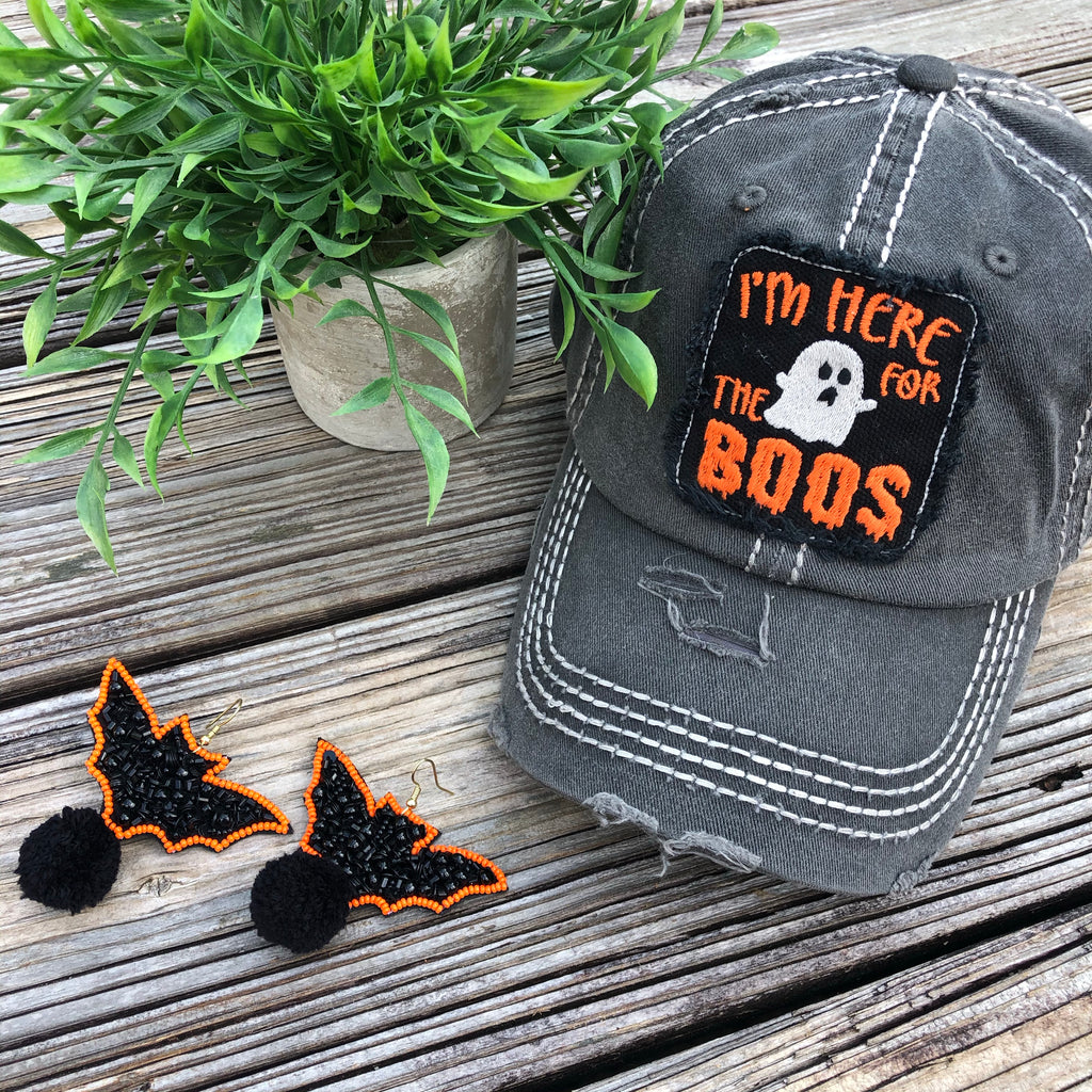 I’m Here for the BOOS Baseball Hat