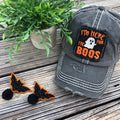 I’m Here for the BOOS Baseball Hat