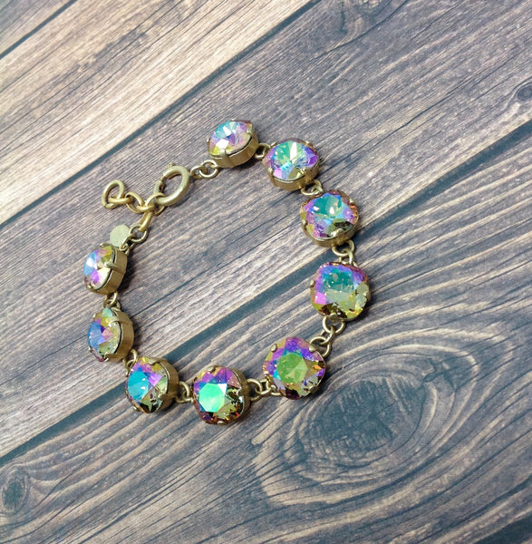 Catherine Popesco Large Stone - Swarovski Crystal Bracelet 12 mm