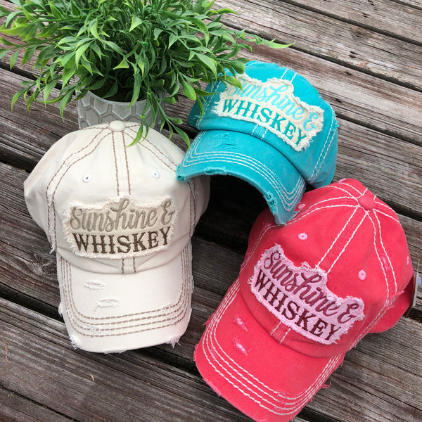 Sunshine & Whiskey Baseball Cap