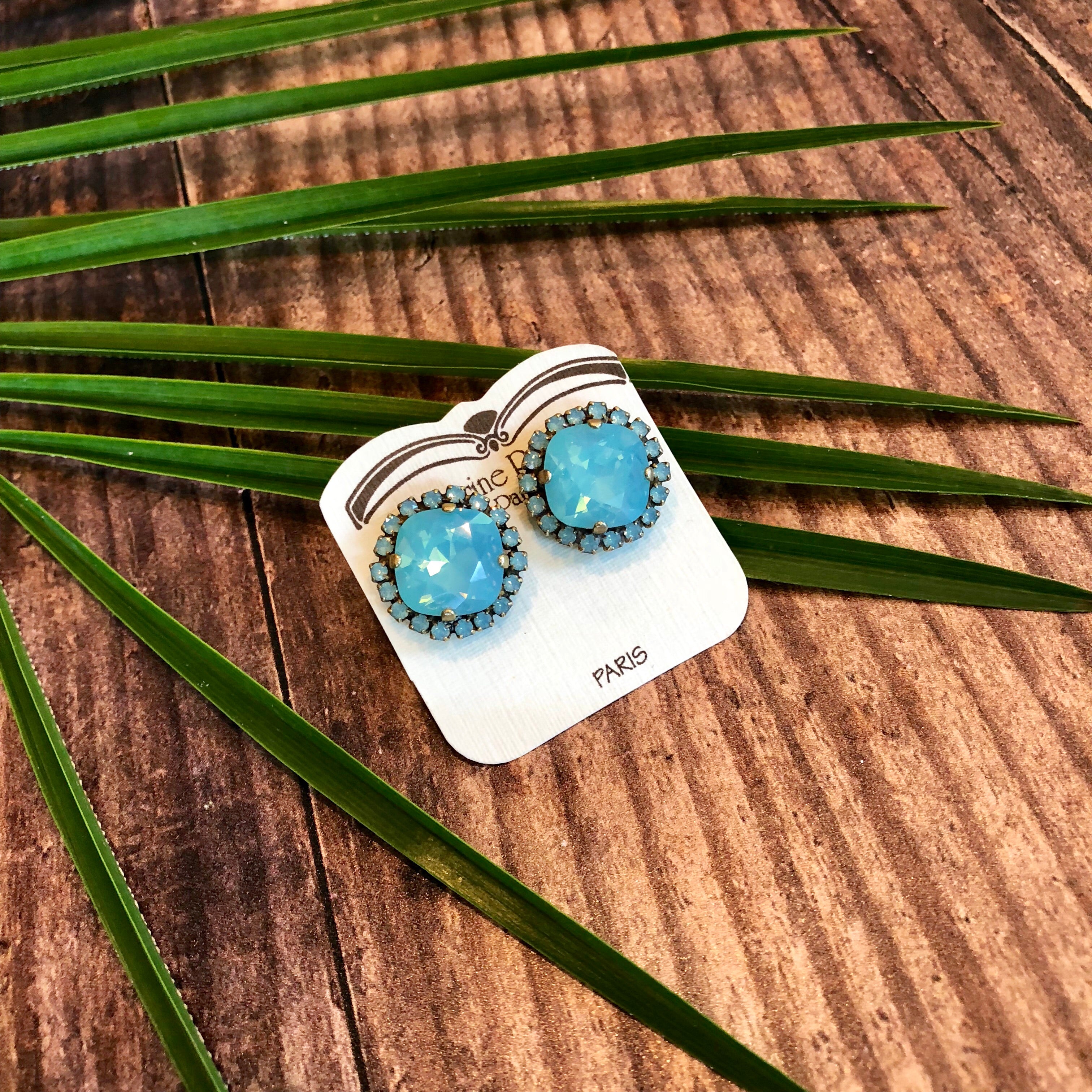 Pacific Opal Post/Stud Earrings
