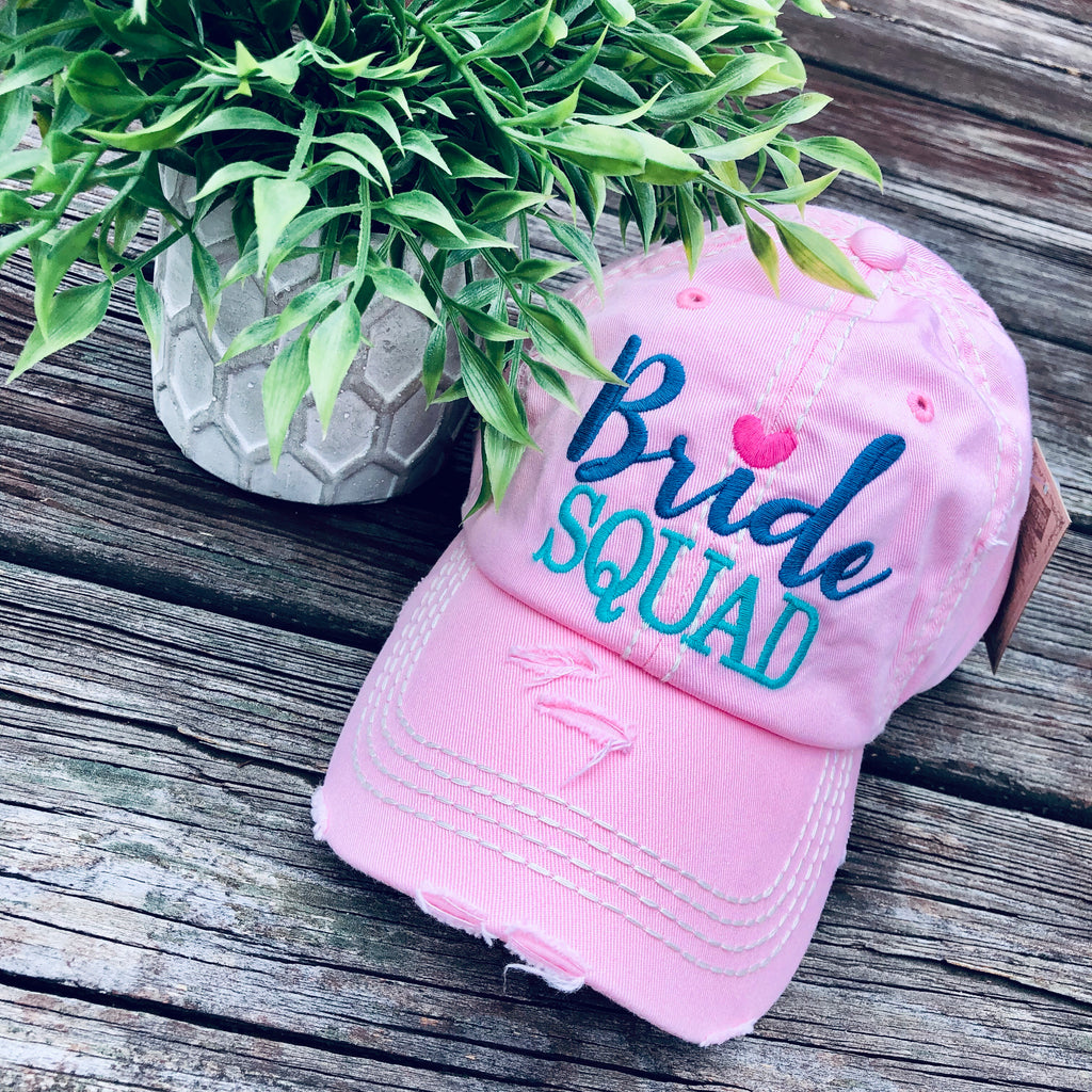 Bride Distressed Baseball Hat