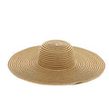 Wide brimmed floppy hat