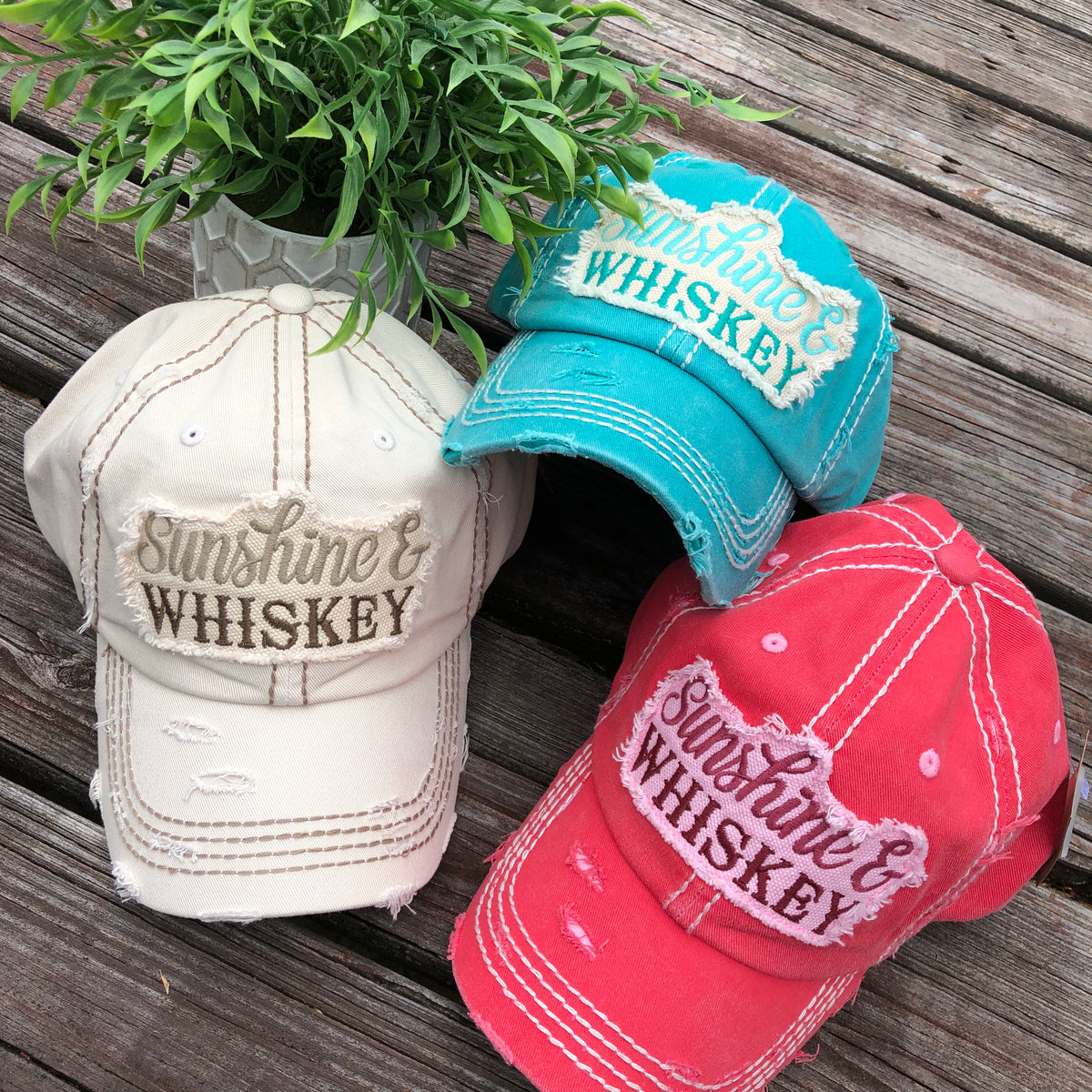 Sunshine & Whiskey Baseball Cap
