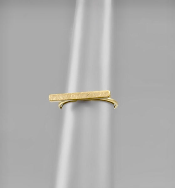 Gold Bar Ring
