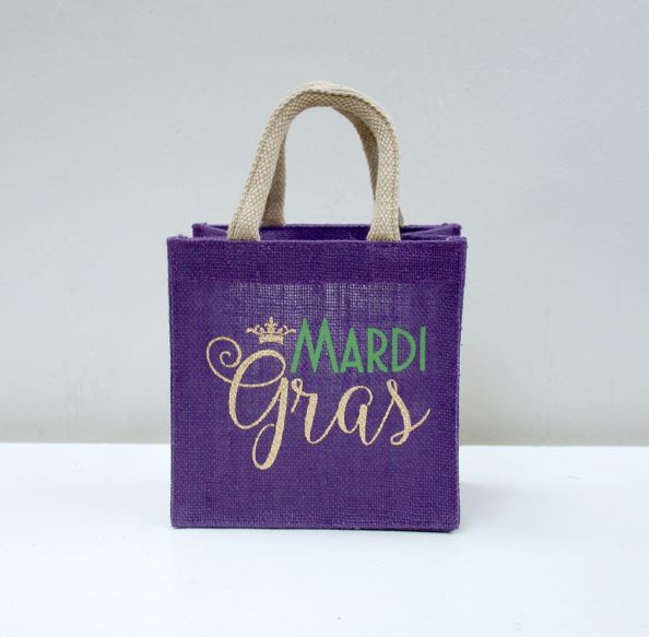 Mardi Gras Petite Gift Tote